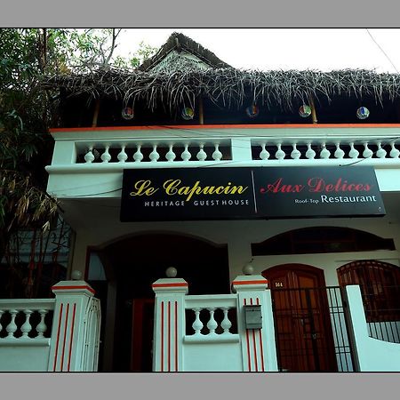 Le Capucin Hotell Pondicherry Exteriör bild