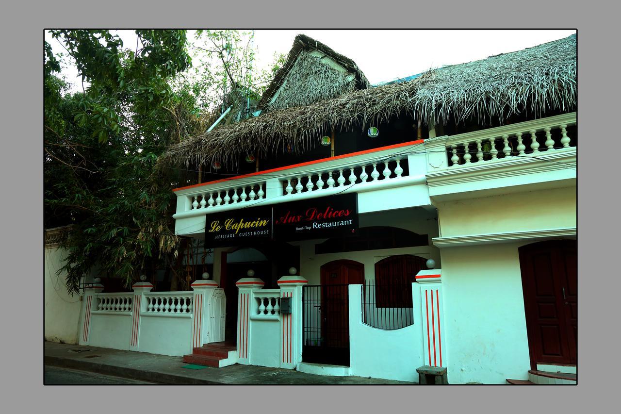 Le Capucin Hotell Pondicherry Exteriör bild