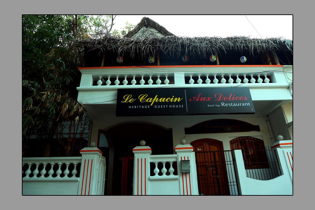 Le Capucin Hotell Pondicherry Exteriör bild